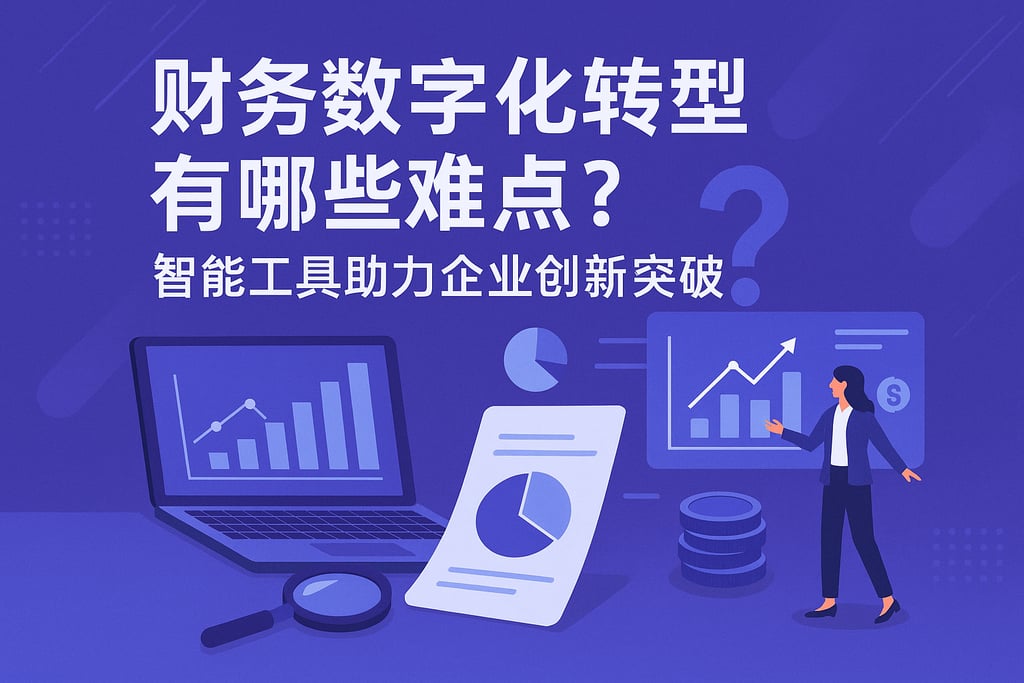 财务数字化转型有哪些难点？智能工具助力企业创新突破