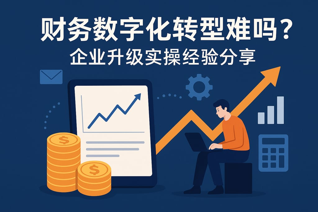 财务数字化转型难吗？企业升级实操经验分享