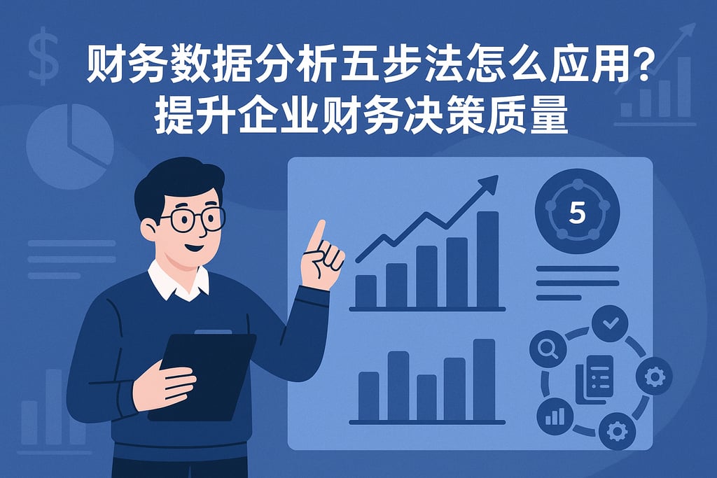 财务数据分析五步法怎么应用？提升企业财务决策质量