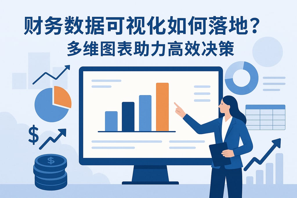 财务数据可视化如何落地？多维图表助力高效决策