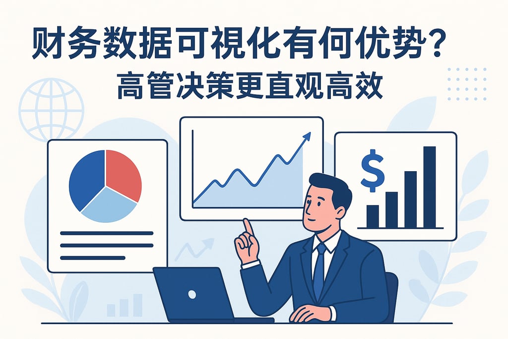 财务数据可视化有何优势？高管决策更直观高效