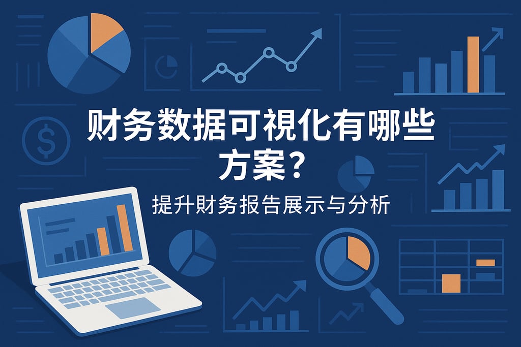 财务数据可视化有哪些方案？提升财务报告展示与分析