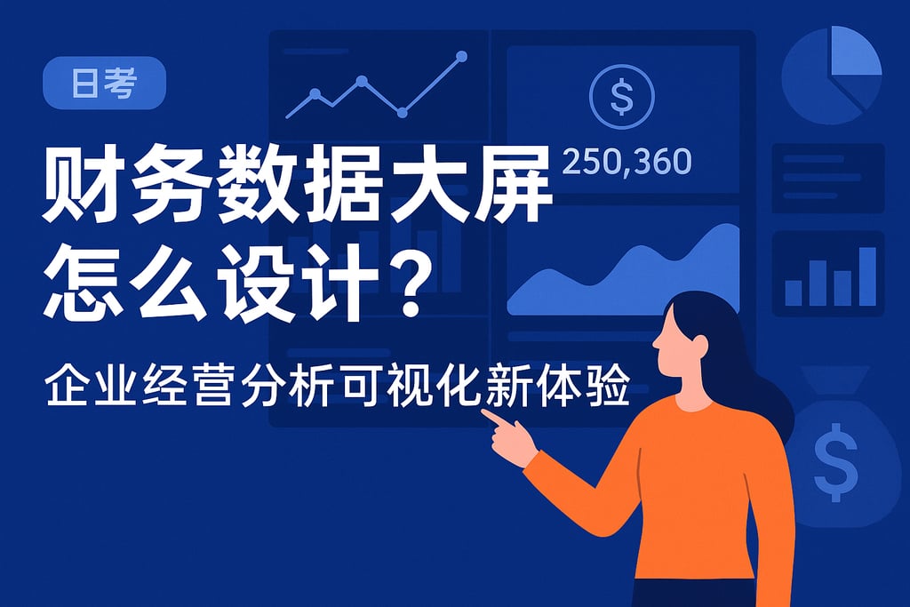 财务数据大屏怎么设计？企业经营分析可视化新体验