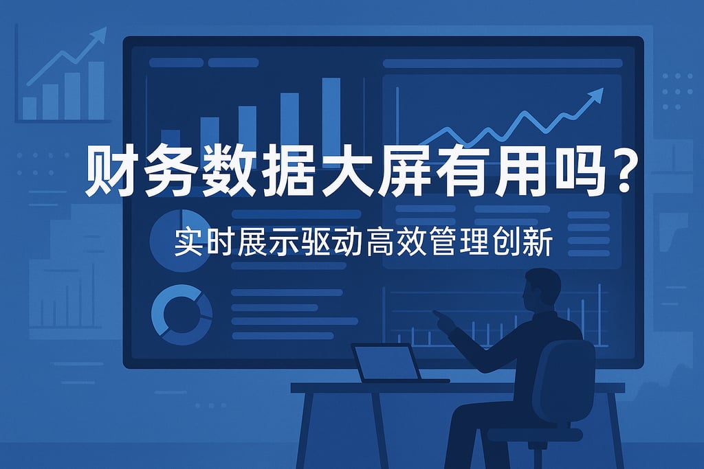 财务数据大屏有用吗？实时展示驱动高效管理创新