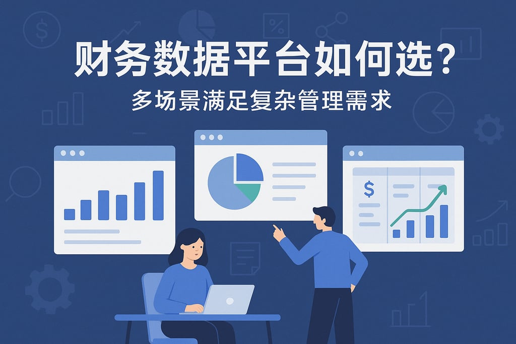 财务数据平台如何选？多场景满足复杂管理需求