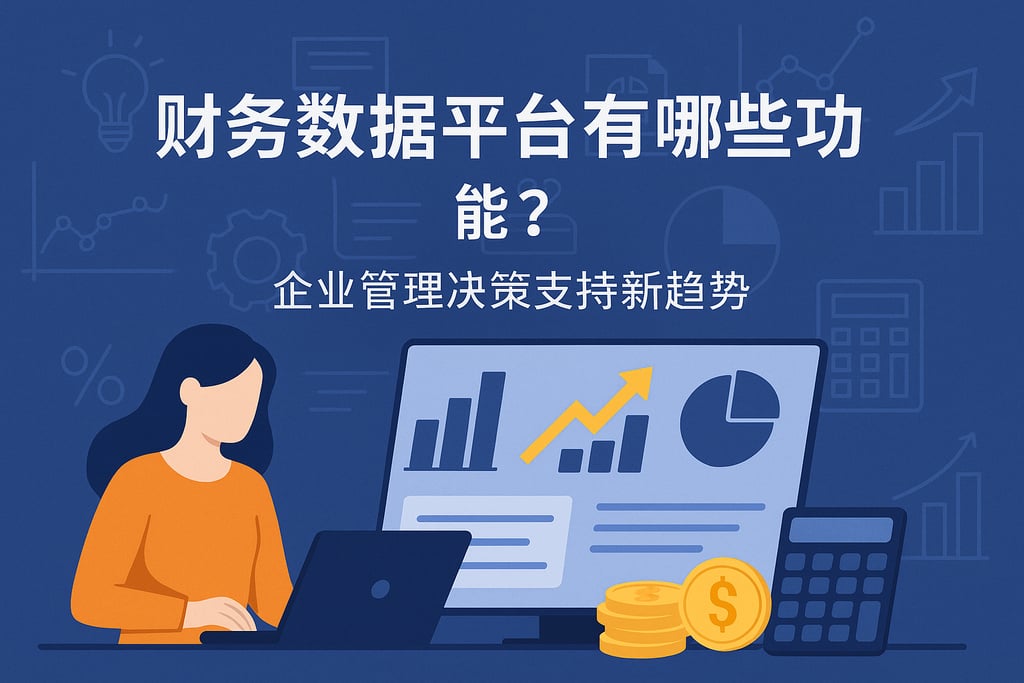 财务数据平台有哪些功能？企业管理决策支持新趋势