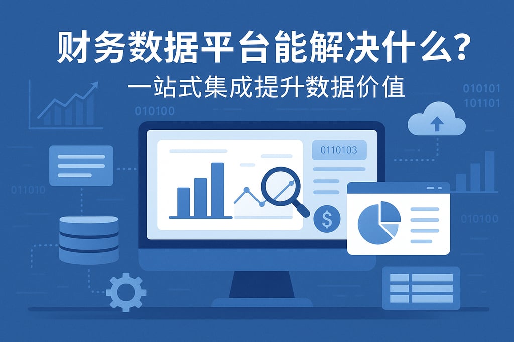 财务数据平台能解决什么？一站式集成提升数据价值