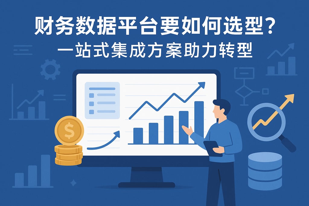 财务数据平台要如何选型？一站式集成方案助力转型