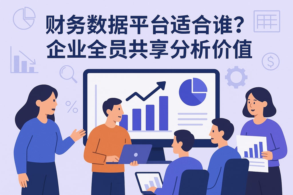 财务数据平台适合谁？企业全员共享分析价值