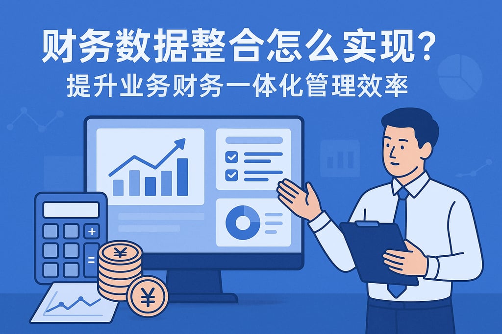 财务数据整合怎么实现？提升业务财务一体化管理效率