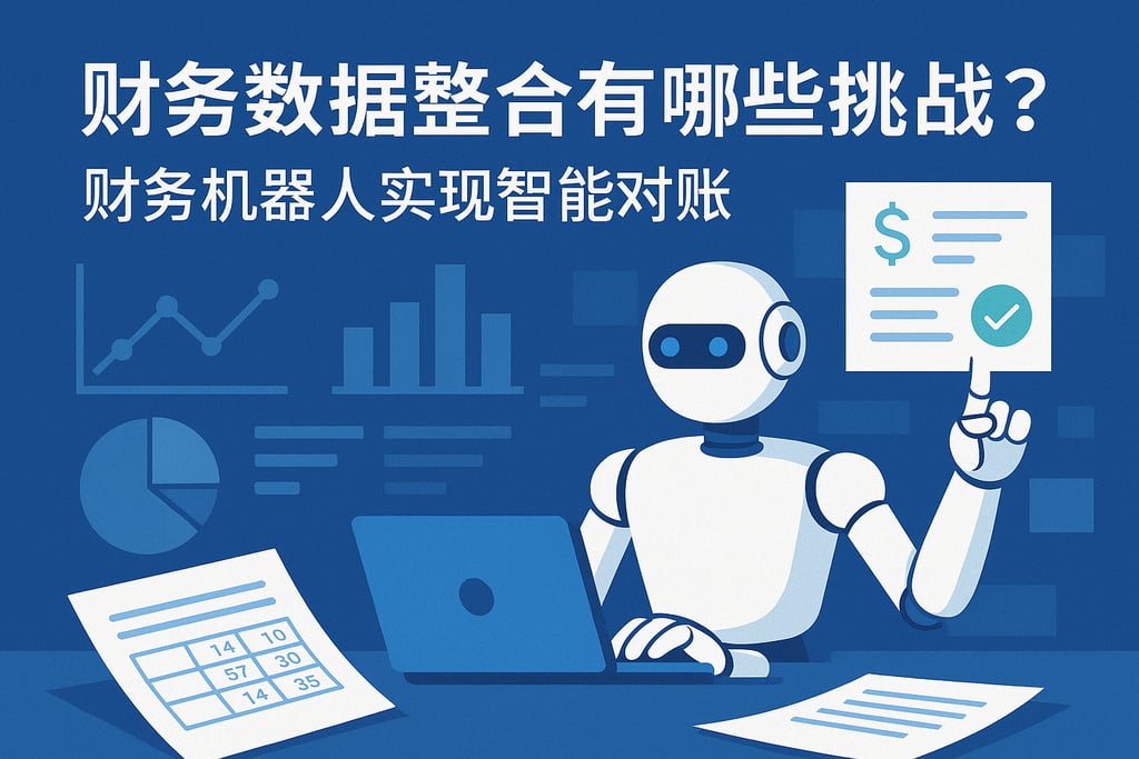 财务数据整合有哪些挑战？财务机器人实现智能对账