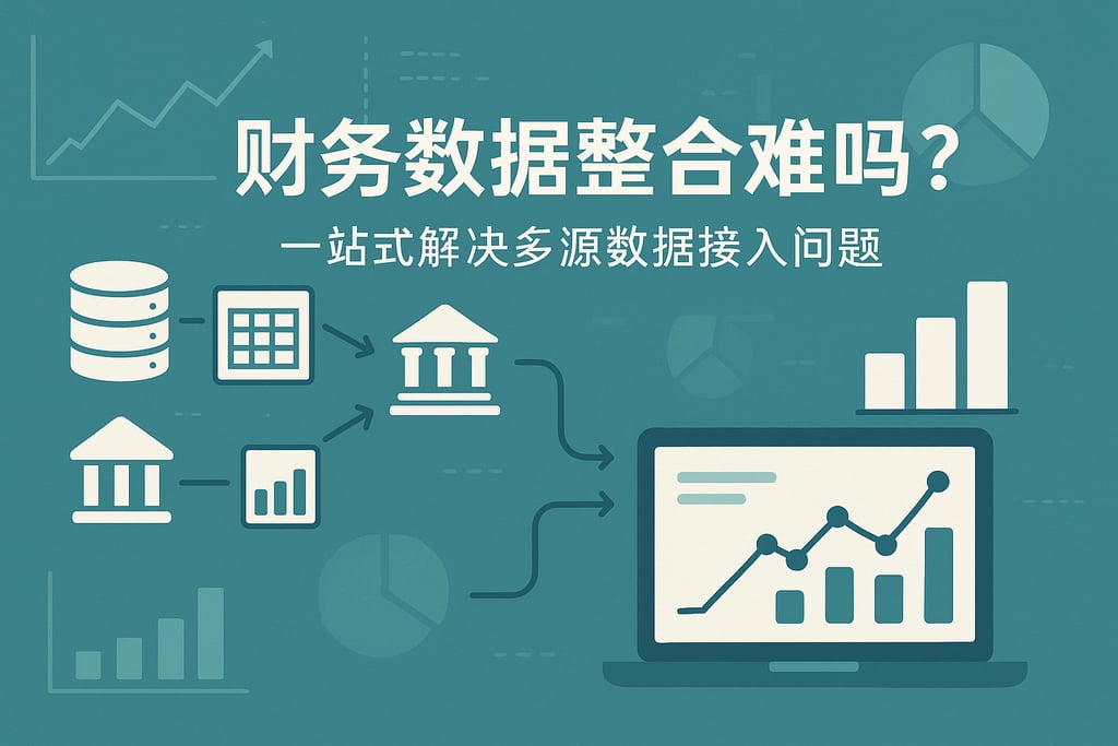 财务数据整合难吗？一站式解决多源数据接入问题