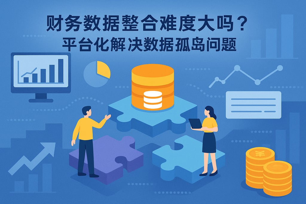 财务数据整合难度大吗？平台化解决数据孤岛问题