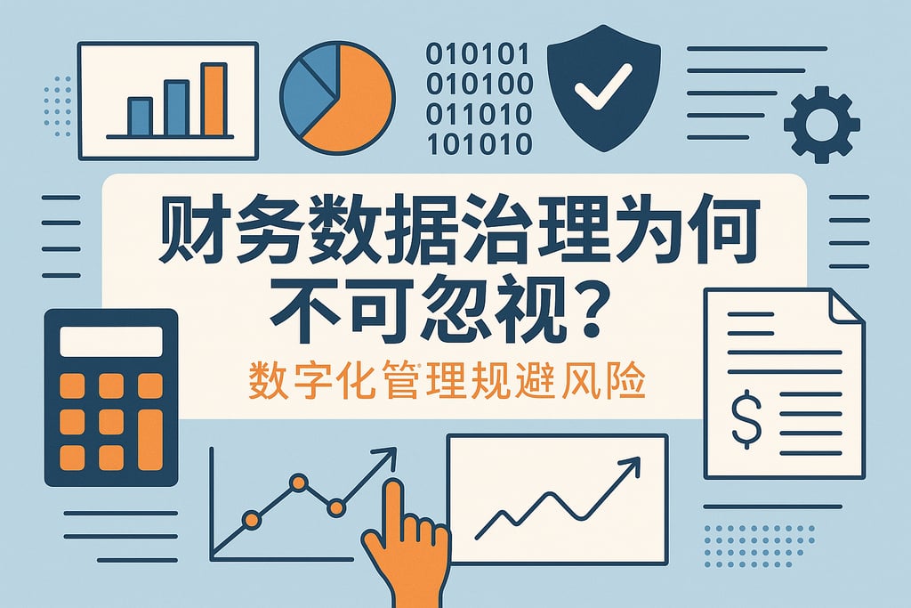 财务数据治理为何不可忽视？数字化管理规避风险