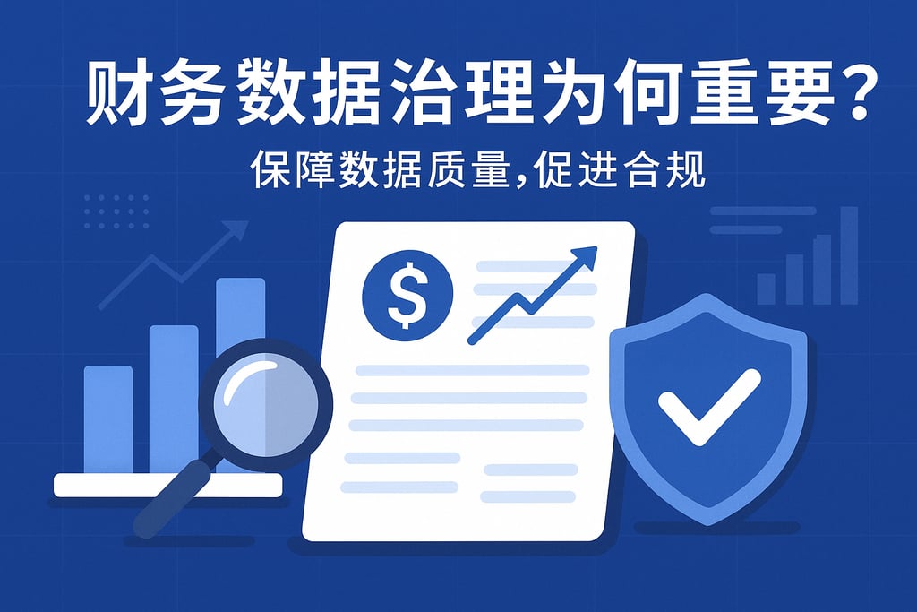 财务数据治理为何重要？保障数据质量促进合规