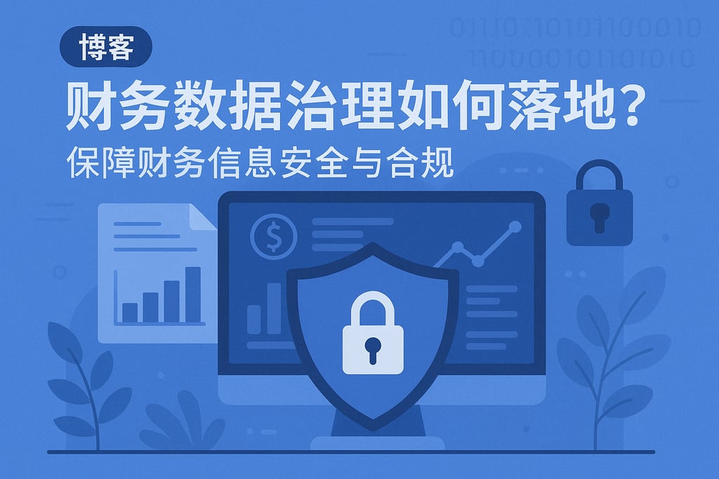财务数据治理如何落地？保障财务信息安全与合规