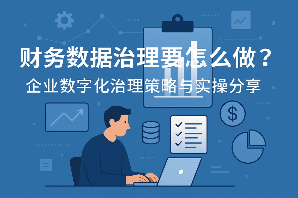 财务数据治理要怎么做？企业数字化治理策略与实操分享