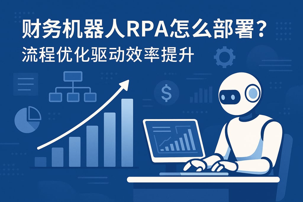 财务机器人RPA怎么部署？流程优化驱动效率提升