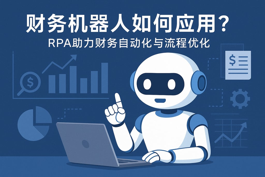 财务机器人如何应用？RPA助力财务自动化与流程优化