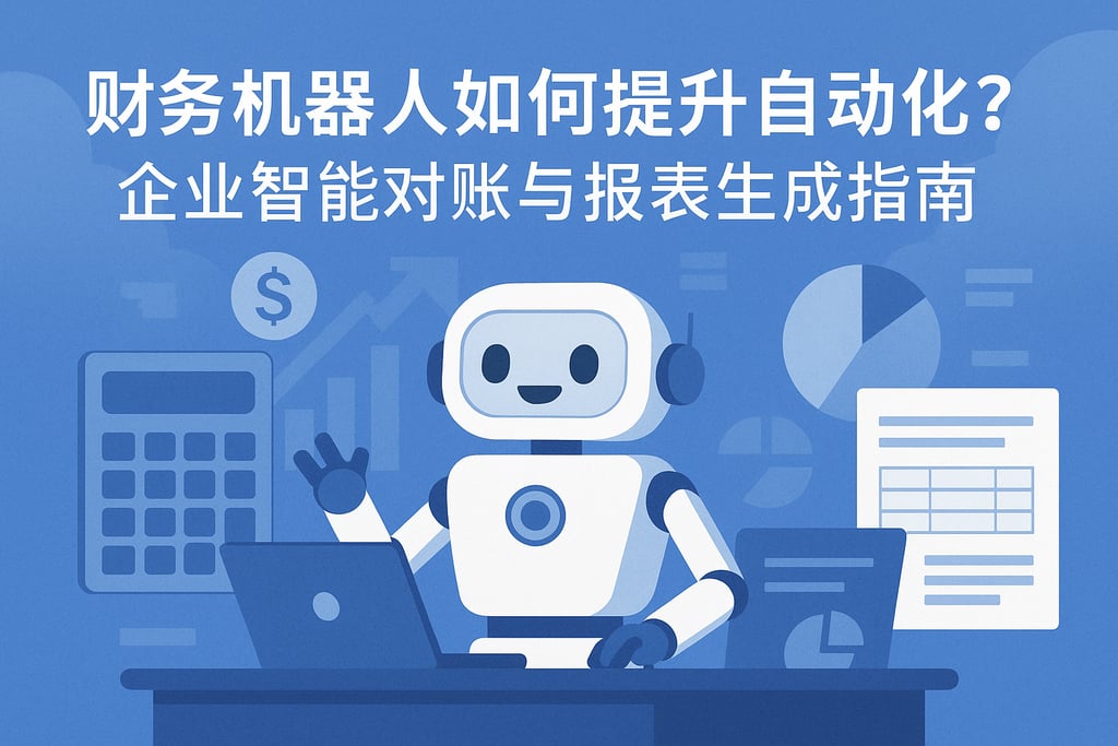 财务机器人如何提升自动化？企业智能对账与报表生成指南