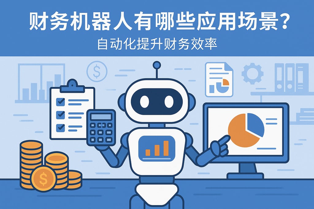 财务机器人有哪些应用场景？自动化提升财务效率