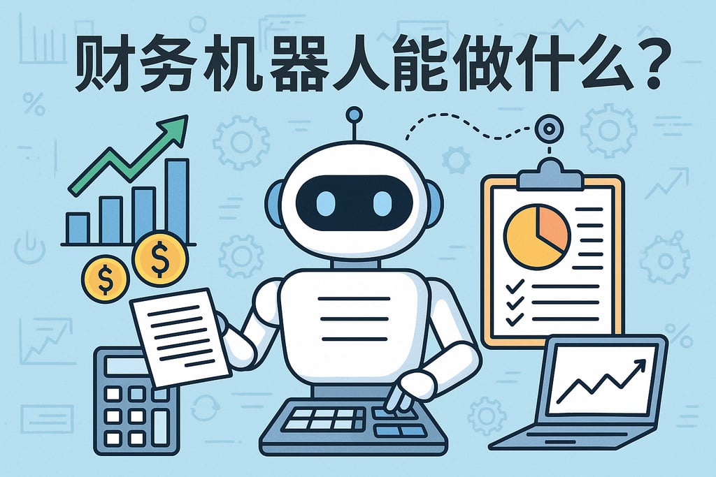 财务机器人能做什么？自动化处理提升工作效率