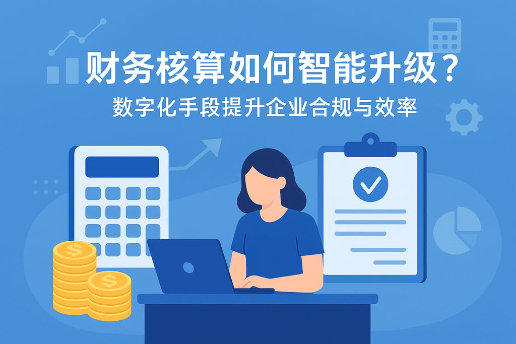 财务核算如何智能升级？数字化手段提升企业合规与效率