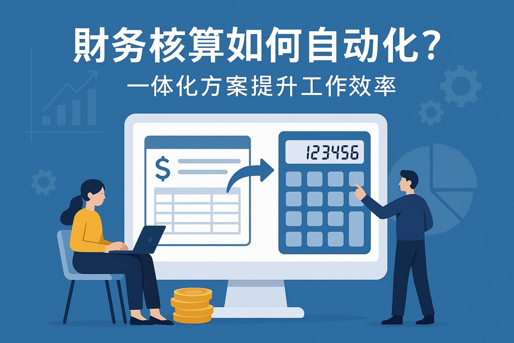 财务核算如何自动化？一体化方案提升工作效率