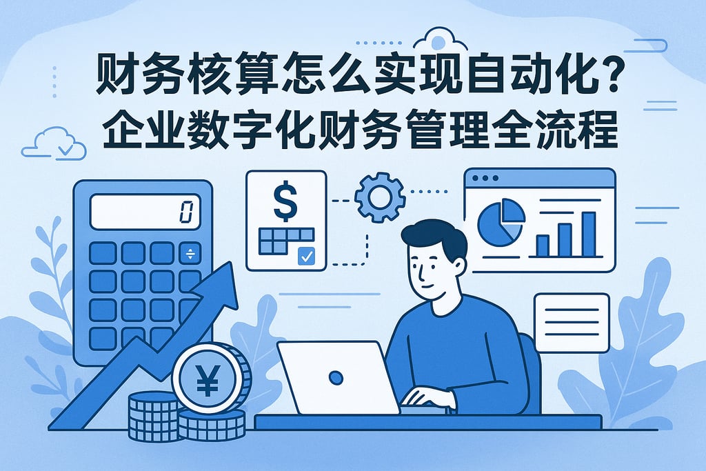 财务核算怎么实现自动化？企业数字化财务管理全流程