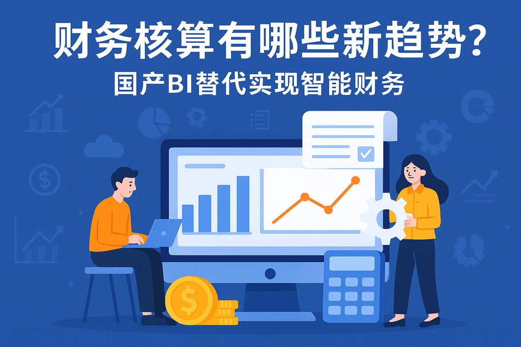财务核算有哪些新趋势？国产BI替代实现智能财务