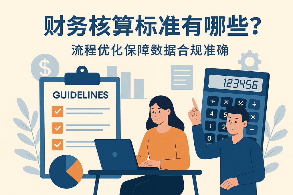 财务核算标准有哪些？流程优化保障数据合规准确