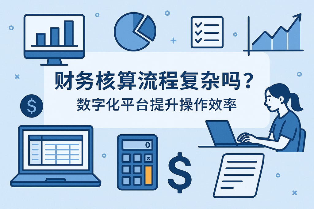 财务核算流程复杂吗？数字化平台提升操作效率