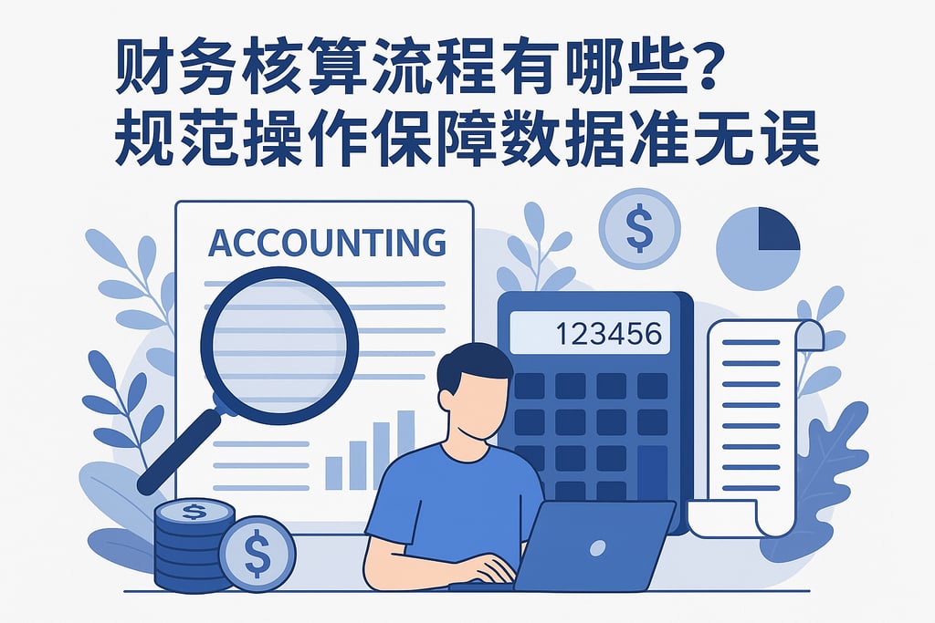 财务核算流程有哪些？规范操作保障数据准确无误