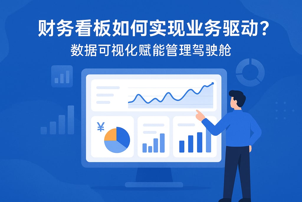 财务看板如何实现业务驱动？数据可视化赋能管理驾驶舱