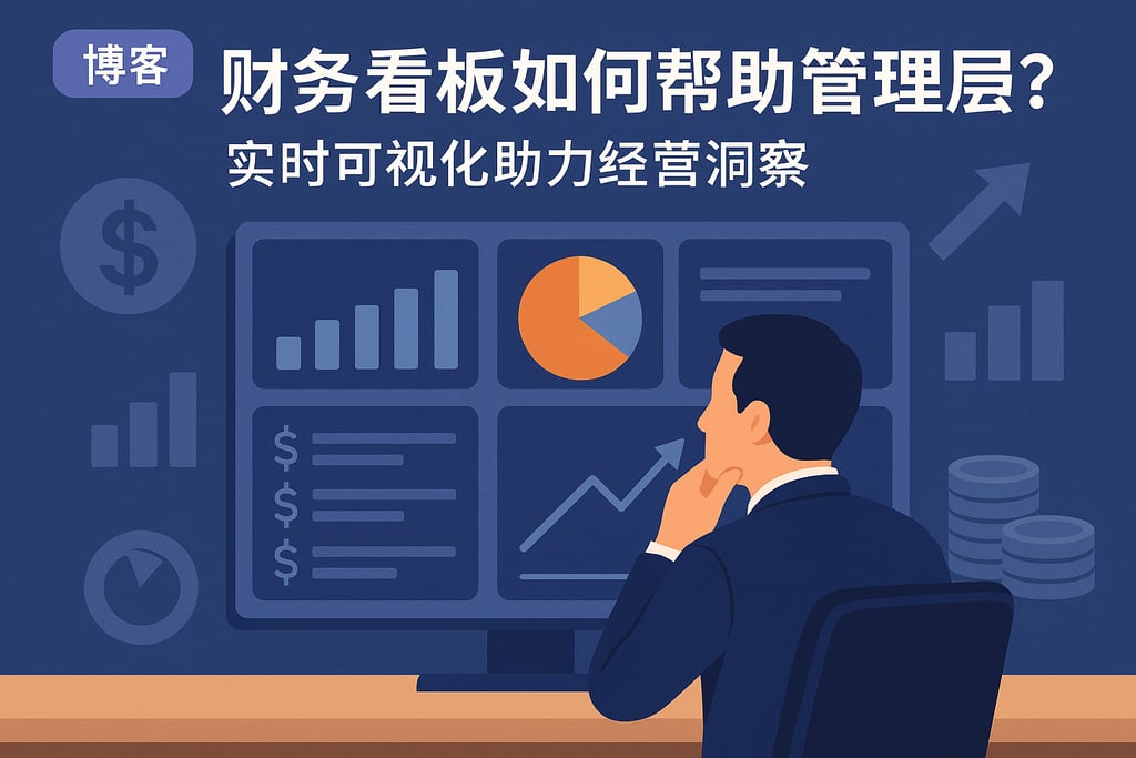 财务看板如何帮助管理层？实时可视化助力经营洞察