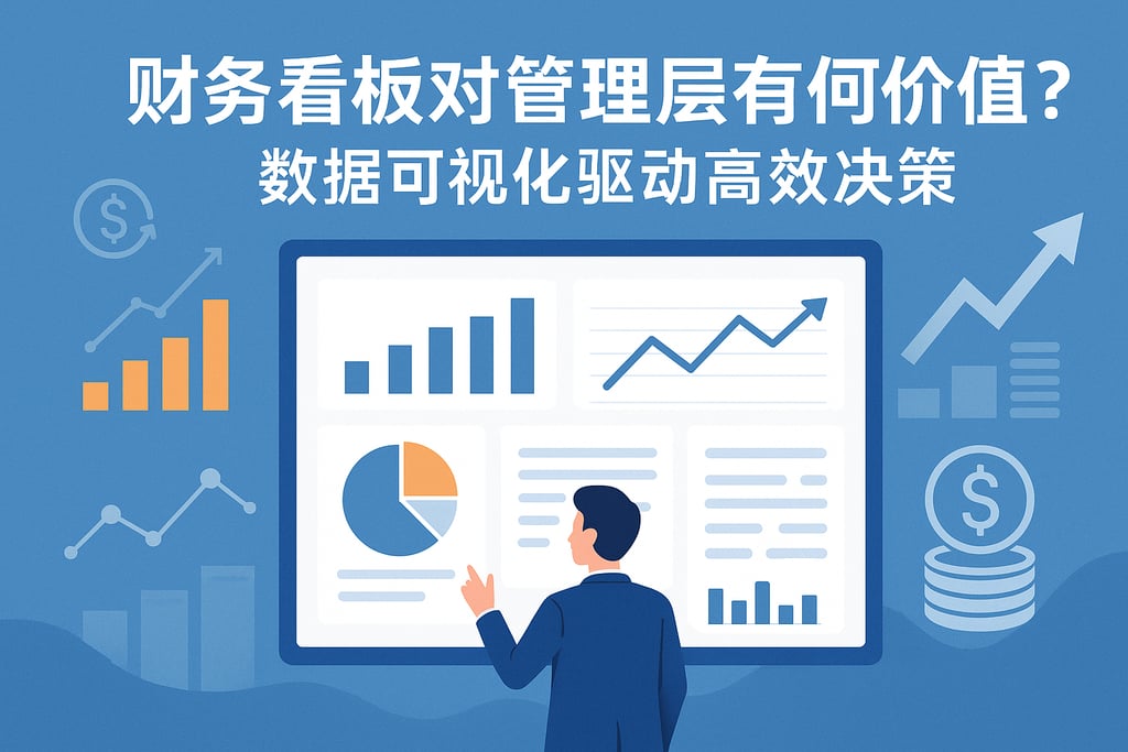 财务看板对管理层有何价值？数据可视化驱动高效决策