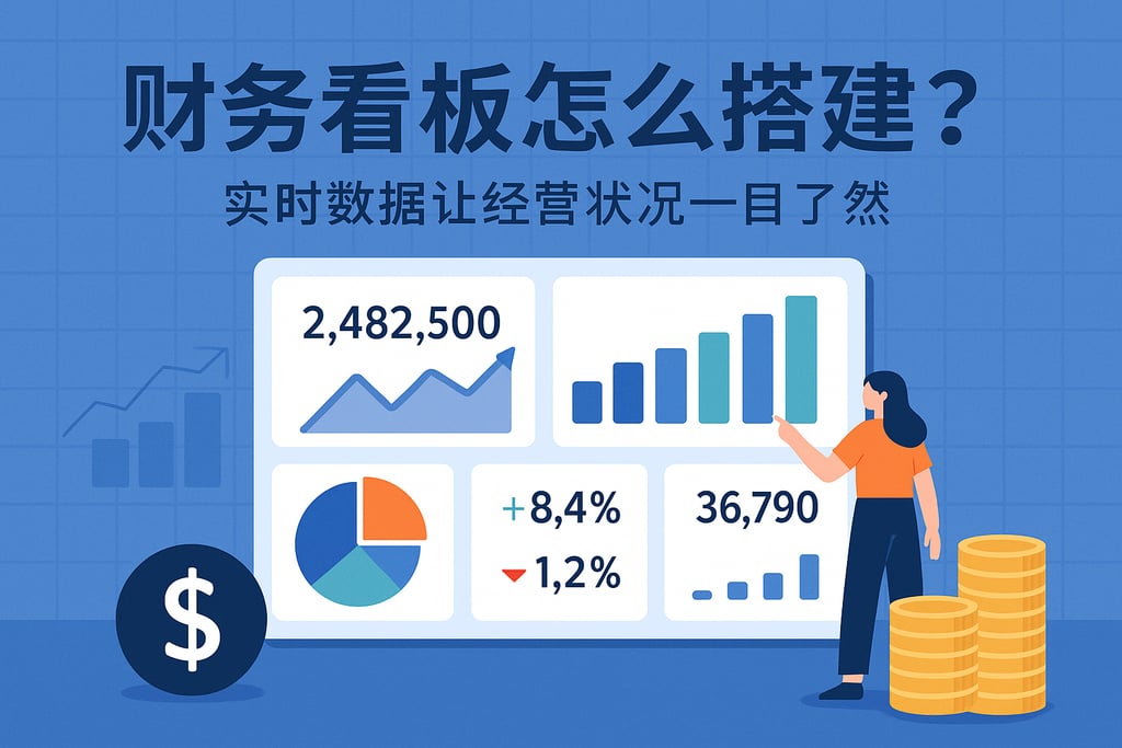 财务看板怎么搭建？实时数据让经营状况一目了然