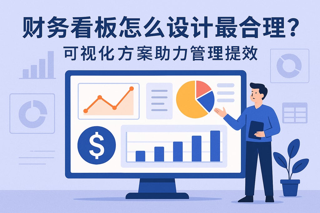 财务看板怎么设计最合理？可视化方案助力管理提效