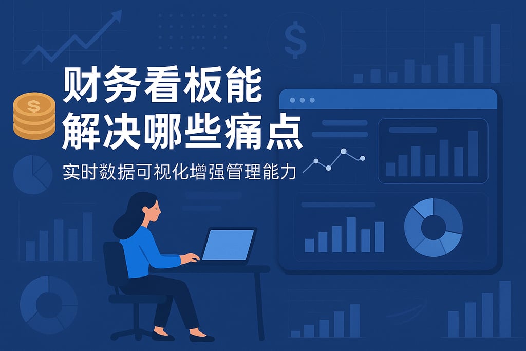财务看板能解决哪些痛点？实时数据可视化增强管理能力