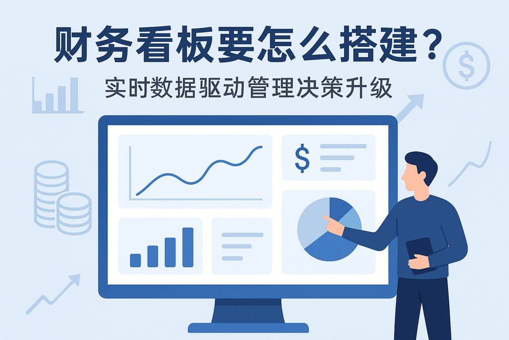 财务看板要怎么搭建？实时数据驱动管理决策升级