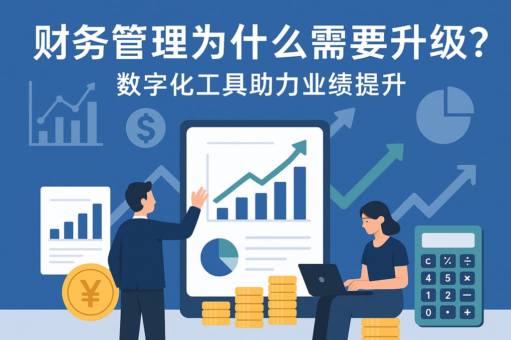 财务管理为什么需要升级？数字化工具助力业绩提升