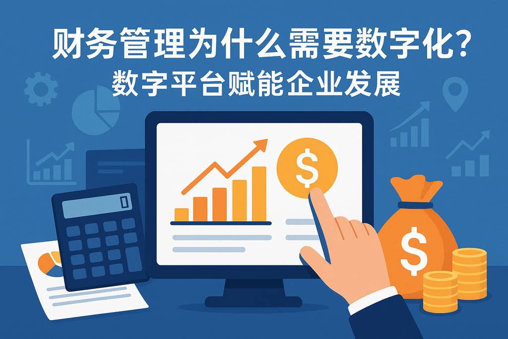 财务管理为什么需要数字化？数字平台赋能企业发展