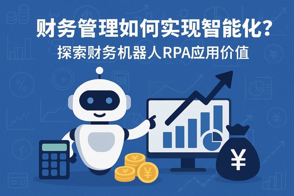 财务管理如何实现智能化？探索财务机器人RPA应用价值