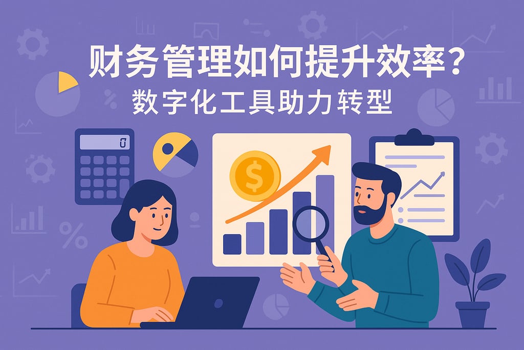 财务管理如何提升效率？数字化工具助力转型