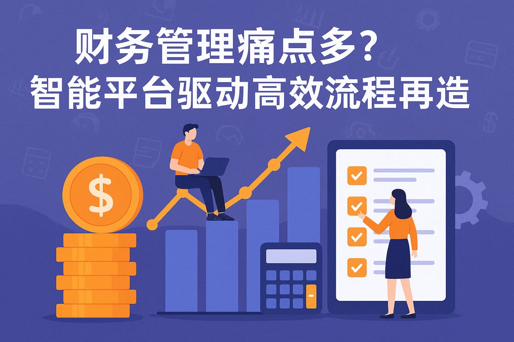 财务管理痛点多？智能平台驱动高效流程再造