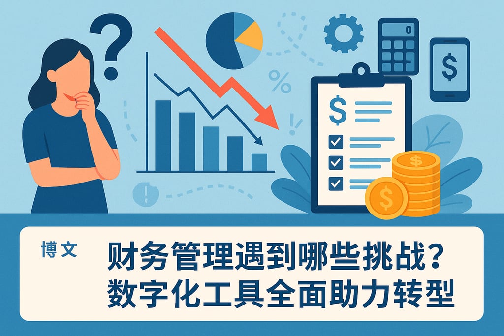财务管理遇到哪些挑战？数字化工具全面助力转型