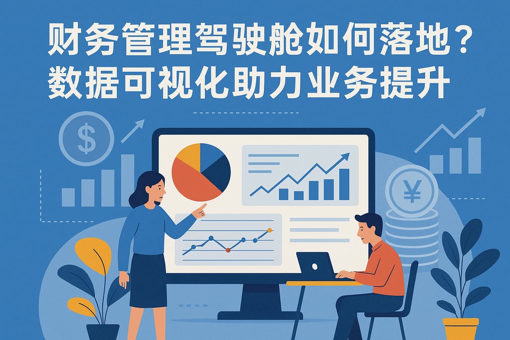 财务管理驾驶舱如何落地？数据可视化助力业务提升