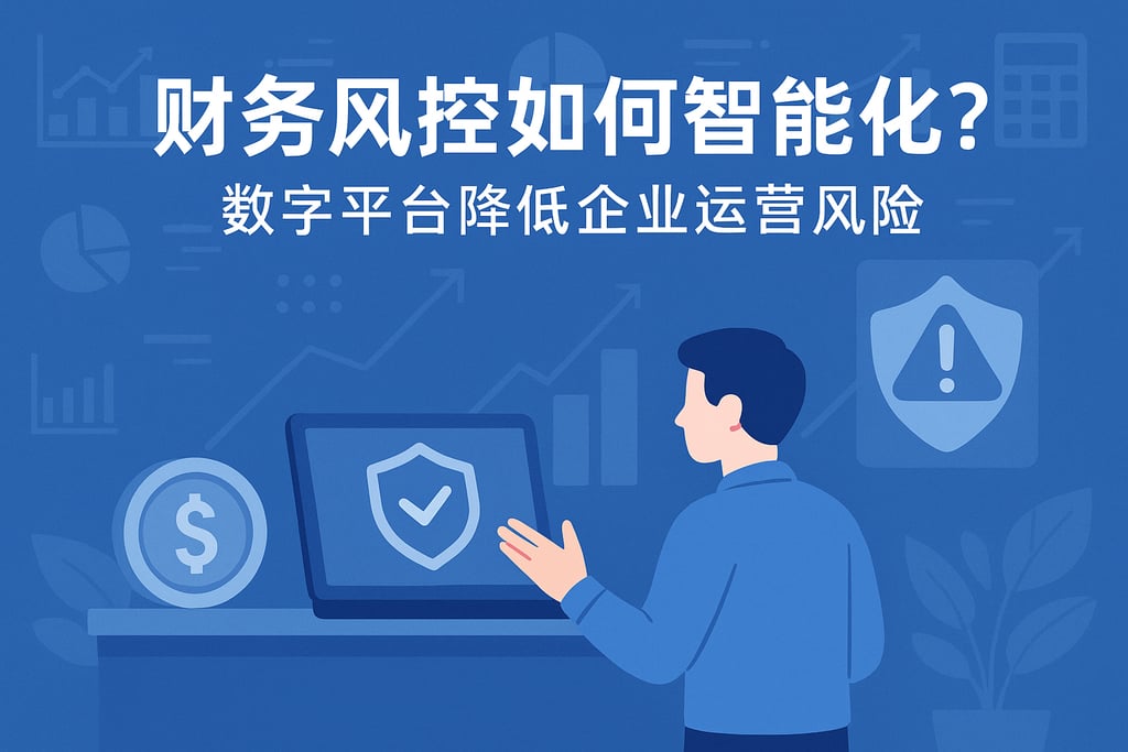 财务风控如何智能化？数字平台降低企业运营风险