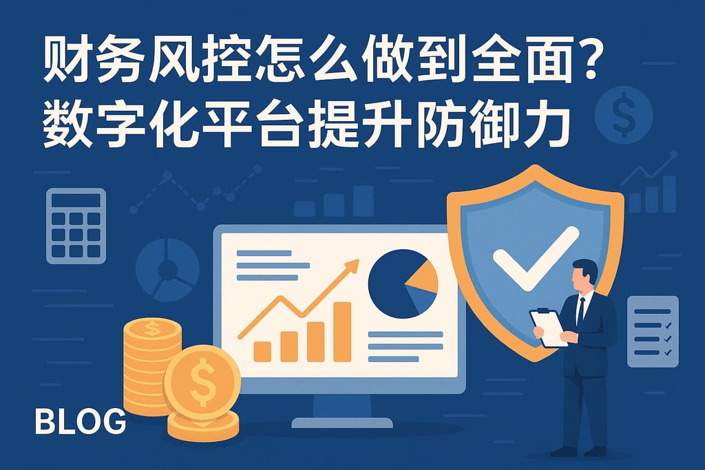 财务风控怎么做到全面？数字化平台提升防御力