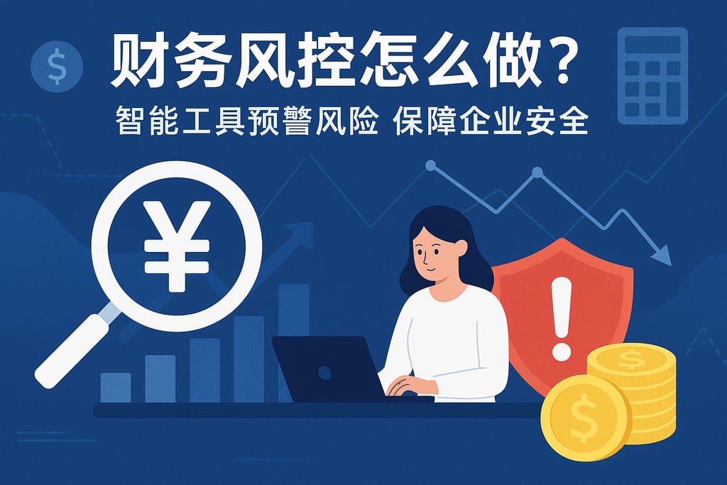财务风控怎么做？智能工具预警风险保障企业安全